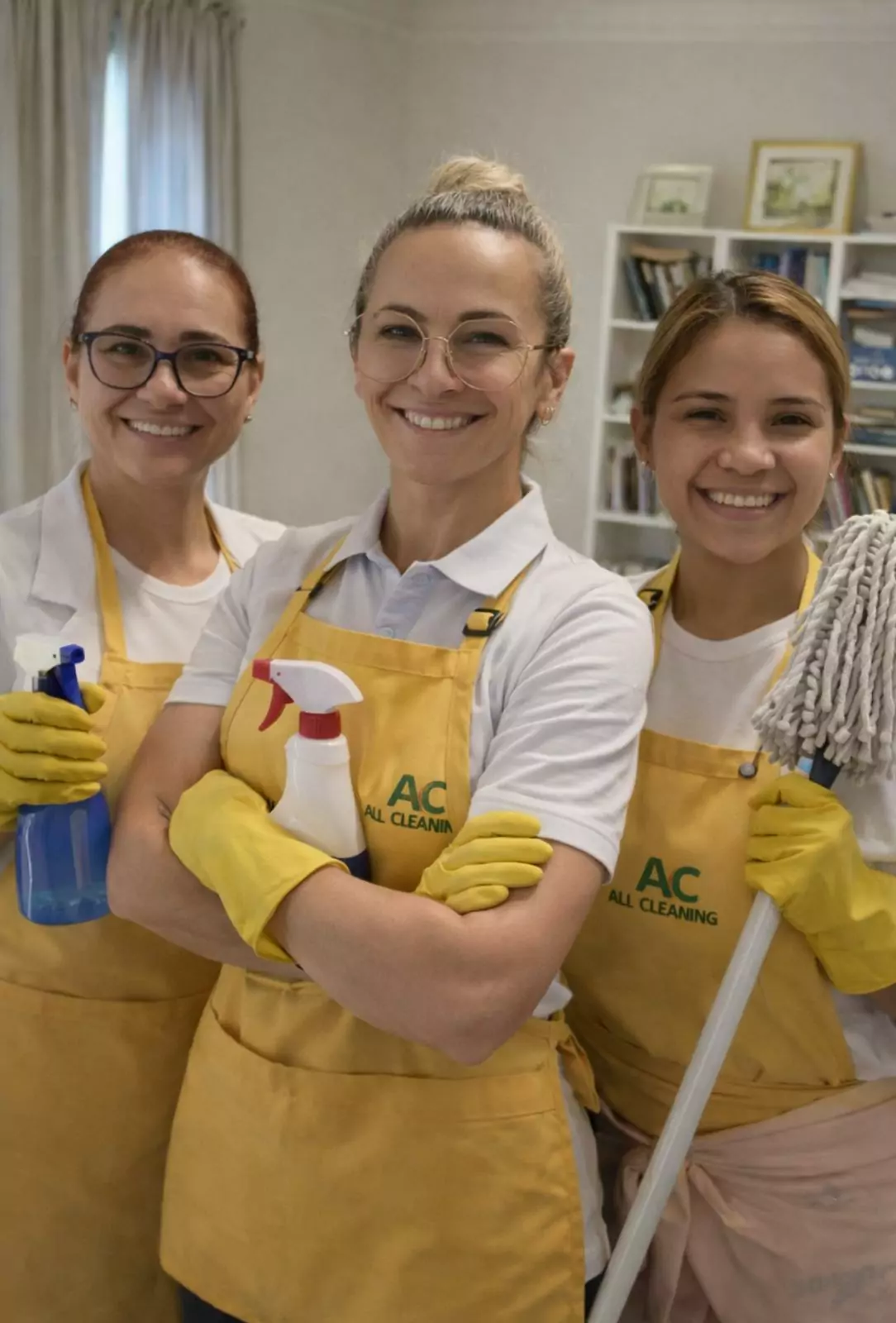 Elaine e funcionárias